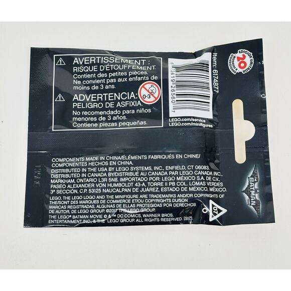 LEGO 71017 The Batman Movie Minifigure Blind Mystery Bag New Sealed - Picture 2 of 2